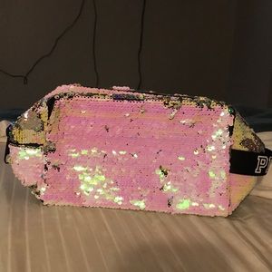 PINK bag/makeup bag